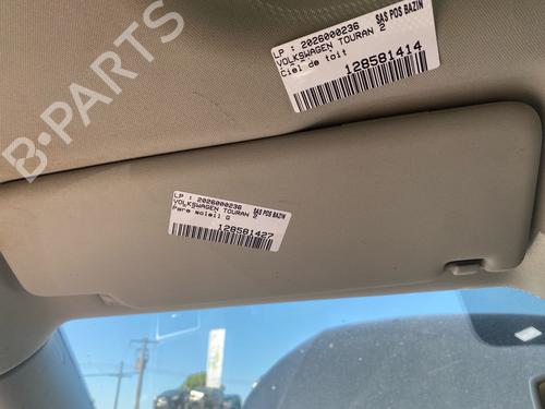 Left sun visor VW TOURAN (1T3) 1.6 TDI | BP36817042I1 - Image 2