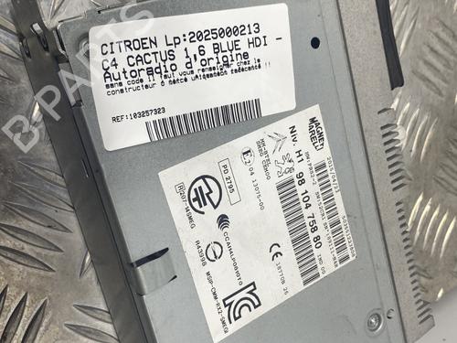 Radio CITROËN C4 CACTUS 1.6 BlueHDi 100 | BP24446573E6 