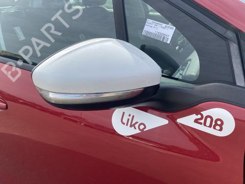 Used Right mirror PEUGEOT 208 I (CA_, CC_) 1.4 HDi (68 hp) 27926939