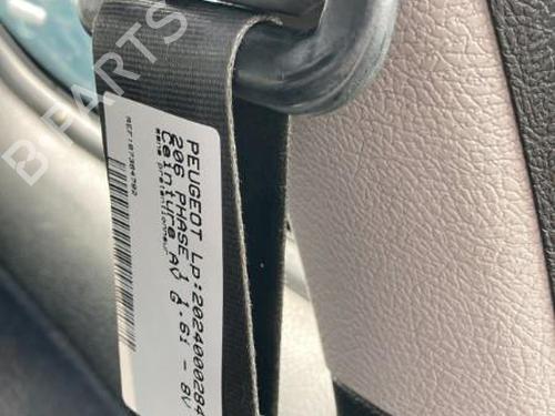 Venstre foran beltestrammer PEUGEOT 206 Hatchback (2A/C) [1998-2012]  19910040