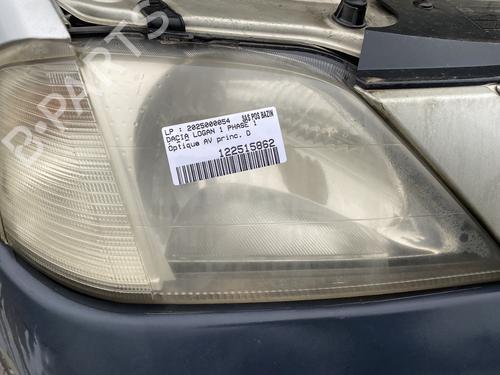 Used Right headlight Right headlight DACIA LOGAN (LS_) 1.6 (LS0B, LS0D, LS0F, LS0H) (87 hp) 33017188 33017188