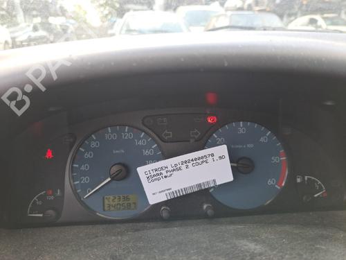 Instrument cluster CITROËN XSARA Coupe (N0) 1.9 D | BP22125923C47 
