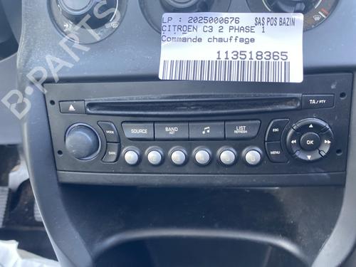 Used Radio Radio CITROËN C3 II (SC_) 1.4 (73 hp) 29504191 29504191