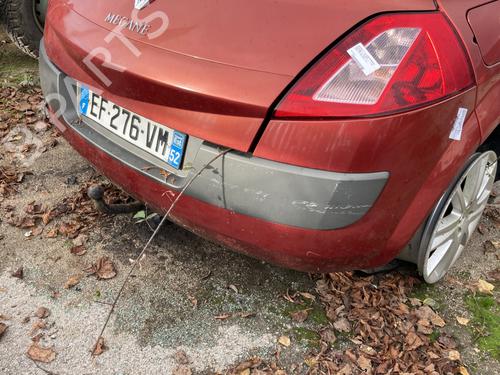 Bak støtfanger RENAULT MEGANE II (BM0/1_, CM0/1_) 1.6 16V (BM0C, CM0C) (113 hp) 22127221