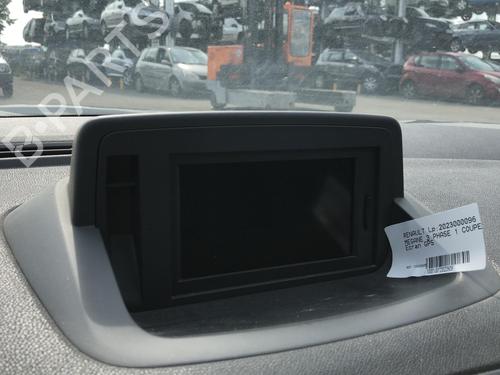 Multifunctionele display RENAULT MEGANE III Coupe (DZ0/1_) 1.9 dCi (DZ0N, DZ0J, DZ1J, DZ1K) (131 hp) 19906184