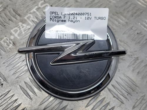 Used Tailgate handle OPEL CORSA F (P2JO) 1.2 (68) (101 hp) 23783790