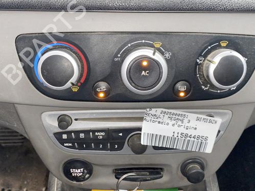 Climate control RENAULT MEGANE III Hatchback (BZ0/1_, B3_) 1.5 dCi (BZ09, BZ0D, BZ1W, BZ29, BZ14) | BP30462581I5 - Image 3