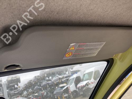 Used Right sun visor RENAULT TWINGO I (C06_) 1.2 (C066, C068) (58 hp) 29501304