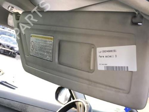 Used Right sun visor Right sun visor 22118614 22118614