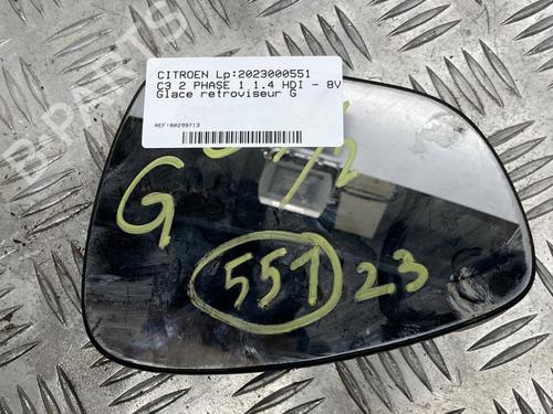 Used Left mirror glass CITROËN C3 I (FC_, FN_) [2002-2013]  19910624