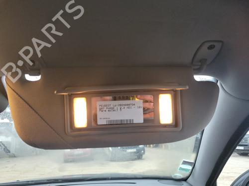 Used Right sun visor PEUGEOT 607 (9D, 9U) 2.2 HDi (133 hp) 22806379
