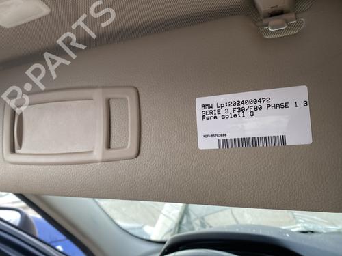 Used Left sun visor Left sun visor BMW 3 (F30, F80) 316 d (116 hp) 21116098 21116098