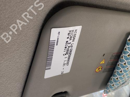Used Right sun visor Right sun visor NISSAN MICRA III (K12) 1.2 16V (80 hp) 28000140 28000140