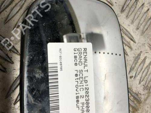 Used Left mirror glass RENAULT GRAND SCÉNIC II (JM0/1_) [2004-2009]  22117613