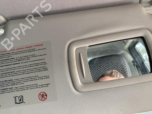 Used Right sun visor RENAULT SCÉNIC III (JZ0/1_) 1.5 dCi (110 hp) 25771559