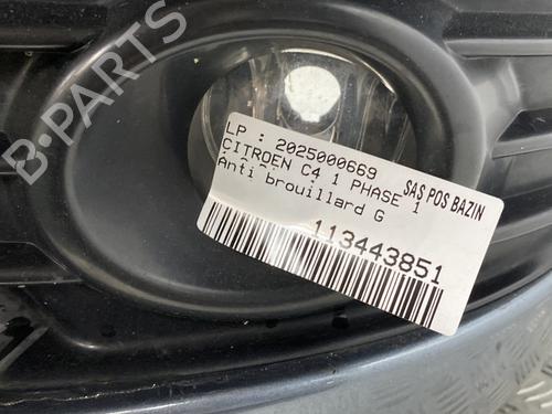 Left front fog light CITROËN C4 I (LC_) 1.6 HDi | BP29474937C30 