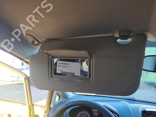 Used Left sun visor FORD FIESTA VI (CB1, CCN) 1.4 TDCi (68 hp) 20975937