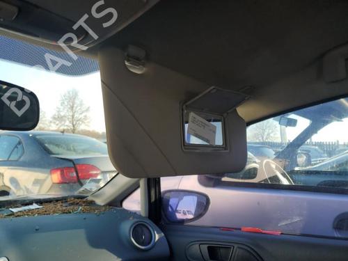 Used Right sun visor FORD FIESTA VI (CB1, CCN) 1.4 TDCi (68 hp) 22116057
