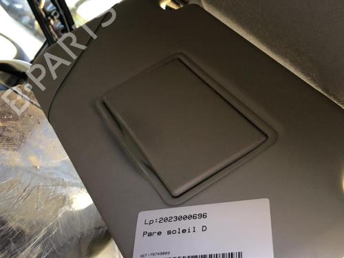 Right sun visor FORD FIESTA VI (CB1, CCN) 1.6 TDCi | BP19910695I2 
