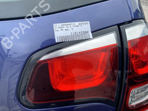 Used Right tailgate light CITROËN C3 II (SC_) 1.4 HDi 70 (SC8HZC, SC8HR0, SC8HP4) (68 hp) 30567370