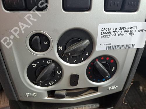 Used Climate control Climate control 22126403 22126403