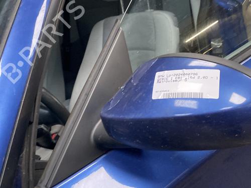 Used Left mirror BMW 1 (E81) 116 d (116 hp) 21835495
