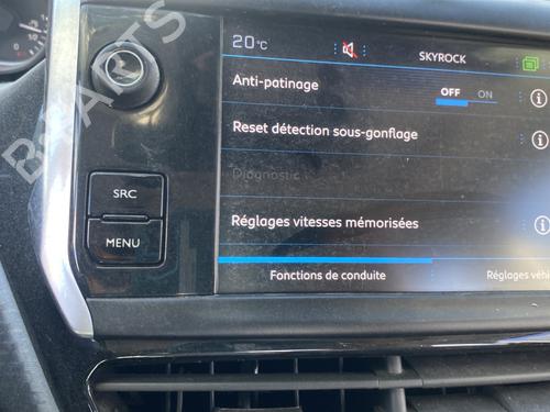 Display monitor PEUGEOT 208 I (CA_, CC_) 1.2 THP 110 | BP24886092C48