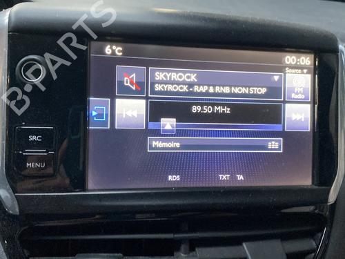 Used Display monitor PEUGEOT 208 I (CA_, CC_) 1.2 VTI 82 (82 hp) 29848201