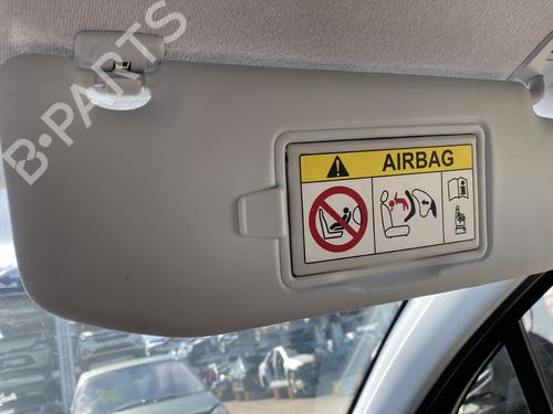 Used Right sun visor Right sun visor PEUGEOT 208 I (CA_, CC_) 1.2 VTI 82 (82 hp) 33554803 33554803