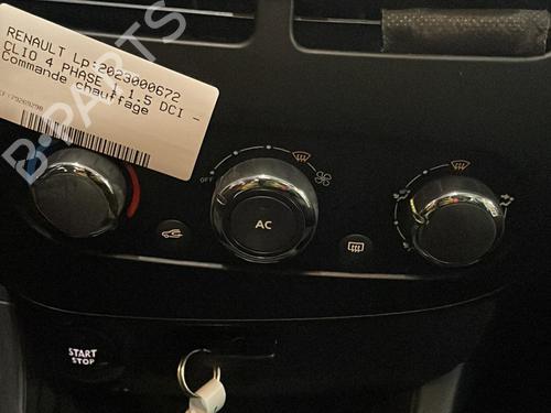 Used Climate control RENAULT CLIO IV (BH_) 1.5 dCi 90 (90 hp) 19905029