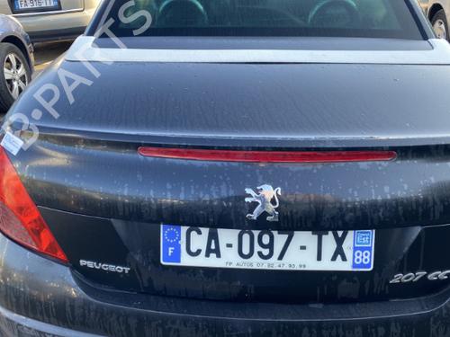 Tailgate PEUGEOT 207 CC (WD_) 1.6 16V | BP22126085C6 
