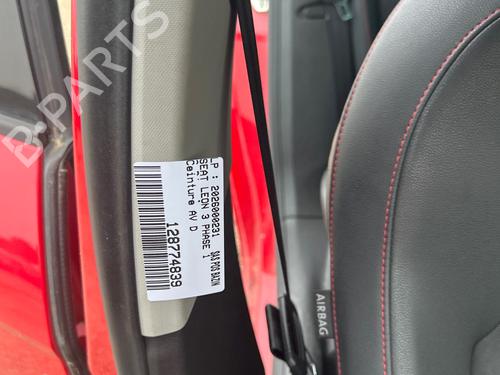 Front right seatbelt SEAT LEON (5F1) 2.0 TDI | BP36897695I25 - Image 3