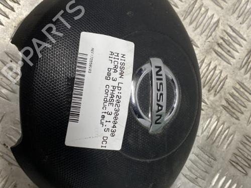 Used Driver airbag NISSAN MICRA III (K12) 1.5 dCi (86 hp) 22112462