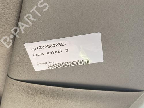 Left sun visor FORD FIESTA V (JH_, JD_) 1.3 | BP25873296I1 