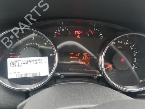 Used Instrument cluster PEUGEOT 3008 I MPV (0U_) 1.6 HDi (114 hp) 21396670