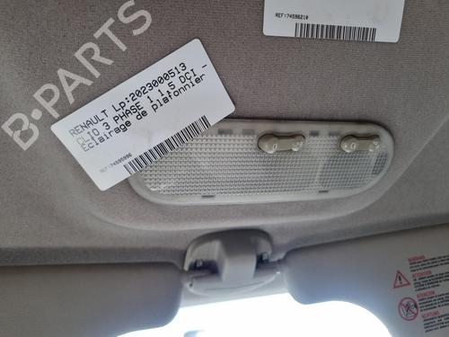 Used Interior roof light RENAULT CLIO III (BR0/1, CR0/1) 1.5 dCi (BR17, CR17) (86 hp) 19908517