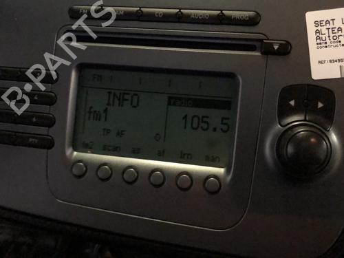 Bilradio SEAT ALTEA (5P1) 2.0 TDI 16V (140 hp) 22918711