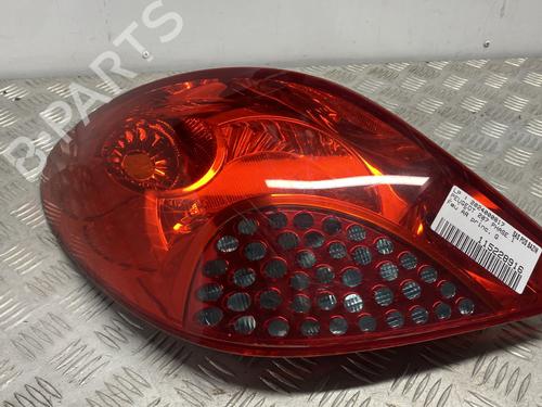 Used Left taillight PEUGEOT 207 (WA_, WC_) 1.4 HDi (68 hp) 30183693