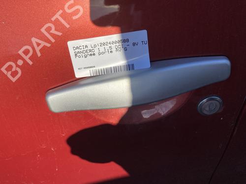 Used Front left exterior door handle DACIA SANDERO 1.5 dCi (88 hp) 20700770