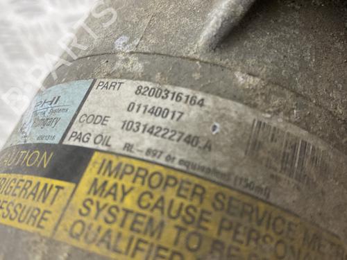 AC compressor RENAULT SCÉNIC II (JM0/1_) 1.6 (JM0C, JM0J, JM1B) | BP29543477M34 - Image 3
