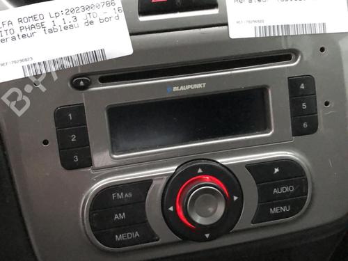 Radio ALFA ROMEO MITO (955_) 1.3 MultiJet (955AXH1B, 955AXT1A) | BP19905120E6 