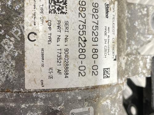 Used AC compressor AC compressor PEUGEOT RIFTER 1.2 PureTech 110 (110 hp) 25820479 25820479