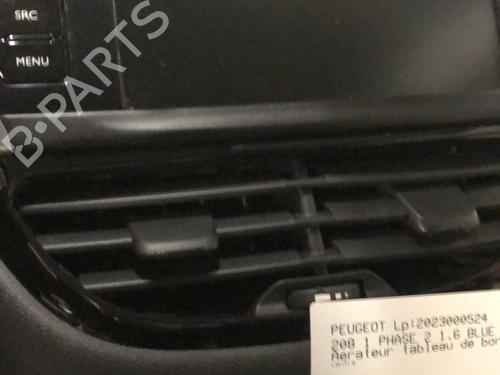 Used Air vent PEUGEOT 208 I (CA_, CC_) 1.6 HDi / BlueHDi 75 (75 hp) 19905214