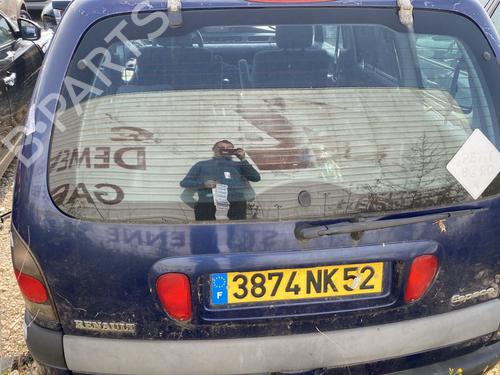 Used Tailgate RENAULT ESPACE III (JE0_) 2.2 12V TD (JE0E, JE0H, JE0P) (113 hp) 27977095