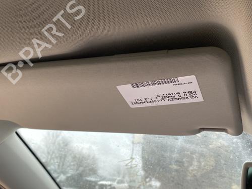Used Left sun visor VW POLO V (6R1, 6C1) [2009-2022]  22178796