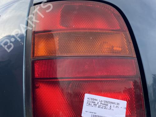 Used Left taillight NISSAN MICRA II (K11) 1.0 i 16V (K11) (54 hp) 23156869