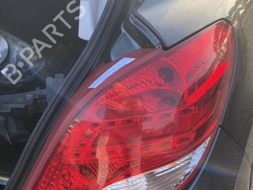 Used Right taillight PEUGEOT 207 (WA_, WC_) 1.4 16V (88 hp) 25270609