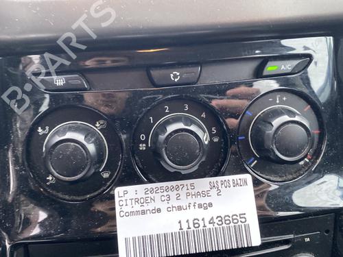 Climate control CITROËN C3 II (SC_) 1.4 HDi 70 (SC8HZC, SC8HR0, SC8HP4) | BP30567385I5 - Image 3
