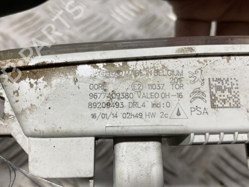 Left daytime light CITROËN C3 II (SC_) 1.4 HDi 70 (SC8HZC, SC8HR0, SC8HP4) | BP30595124C104