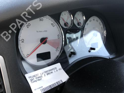 Used Instrument cluster PEUGEOT 307 SW (3H) [2002-2009]  19905738